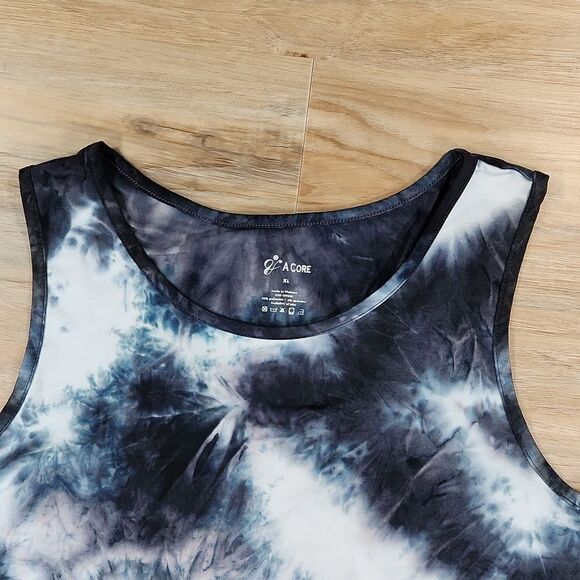 💚A Core Tie Dye Open Back Sleeveless Crop Top XLarge - Picture 4 of 9